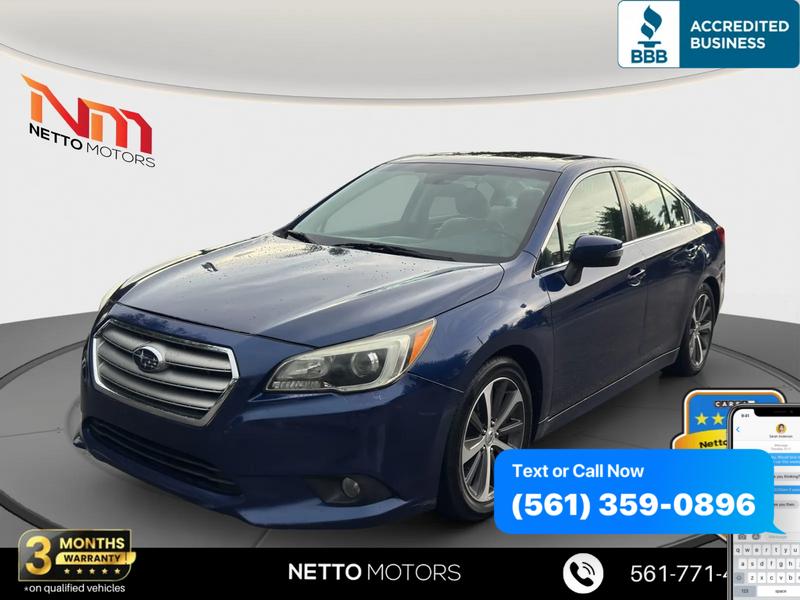 2016 Subaru Legacy 3.6R Limited AWD