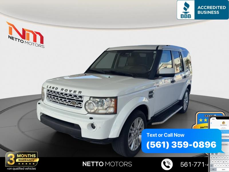 Fuji White 2012 Land Rover LR4 HSE SUV / Crossover Four-Wheel Drive 6-Speed Automatic