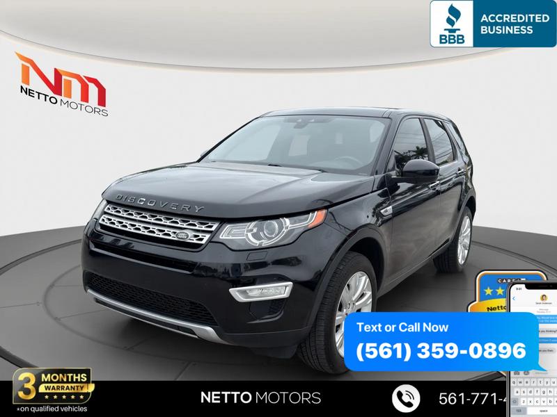 2016 Land Rover Discovery Sport HSE LUX