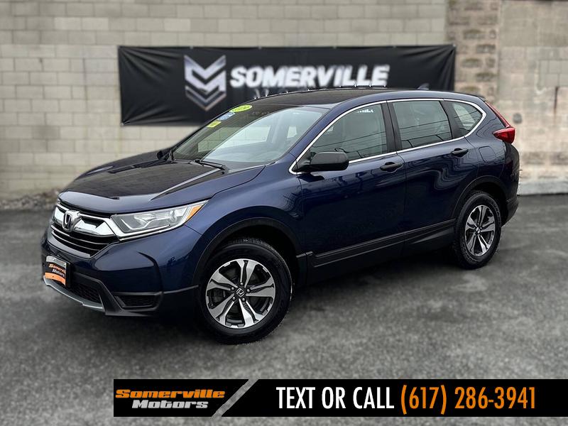 Black (Obsidian Blue Pearl) 2019 Honda CR-V LX AWD SUV / Crossover All-Wheel Drive Continuously Variable Transmission