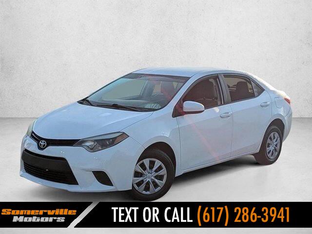 Super White 2016 Toyota Corolla LE Sedan Front-Wheel Drive Continuously Variable Transmission