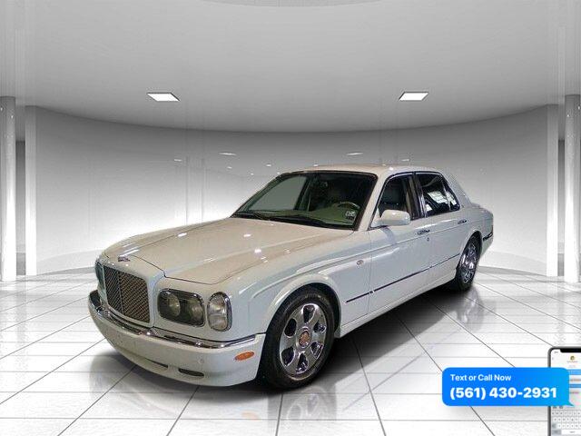 White 2003 Bentley Arnage R RWD Sedan Rear-Wheel Drive Automatic